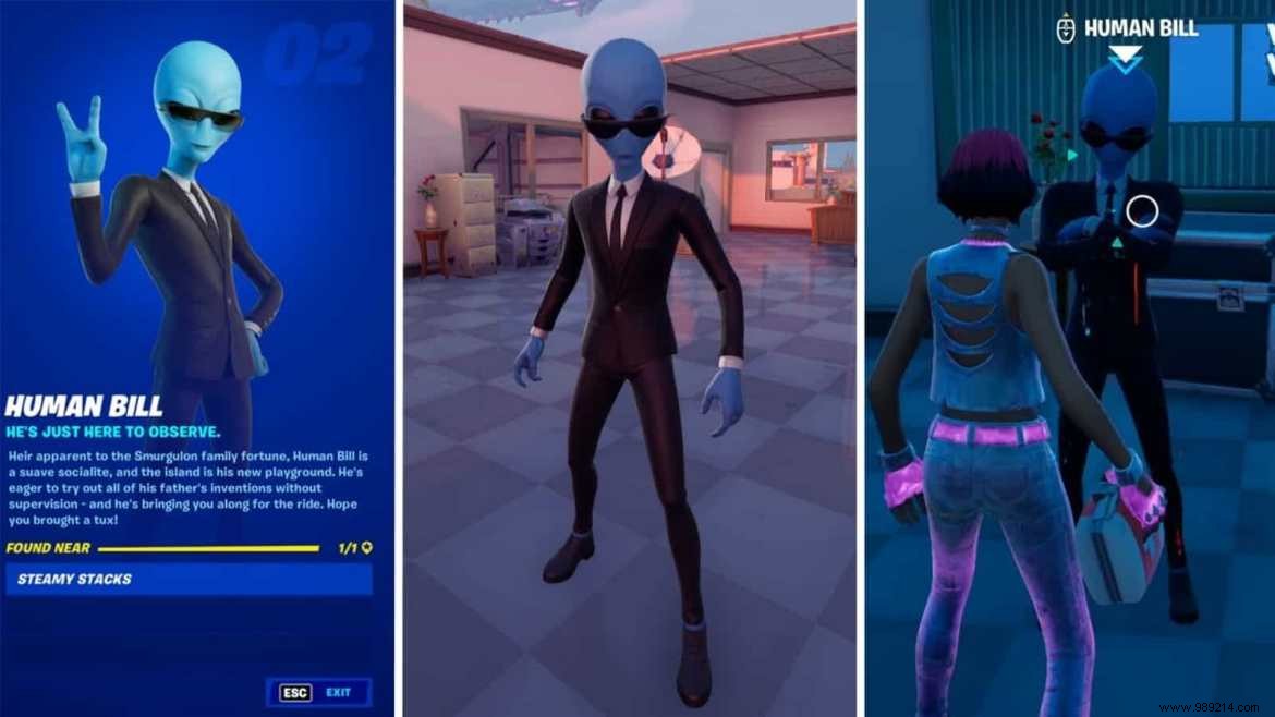 Fortnite Human Bill:New Outfit Price and Other Details 
