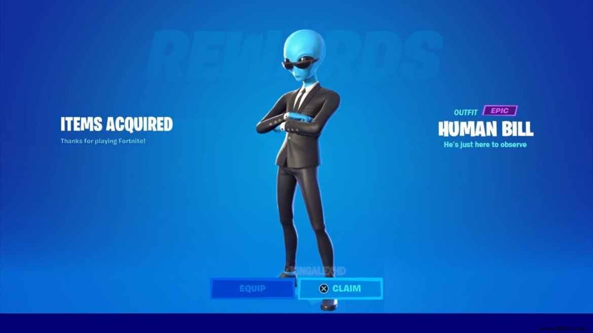 Fortnite Human Bill:New Outfit Price and Other Details 