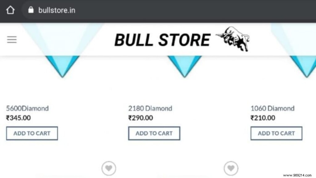 How to top up diamonds in Free Fire using Bull Store for September 2021? 