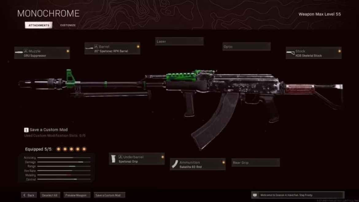 COD Warzone:The Best AK47 Warzone Loadout With Details 