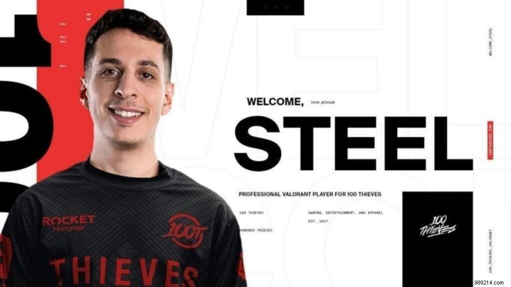 100 thieves drop steel from Valorant s active roster 