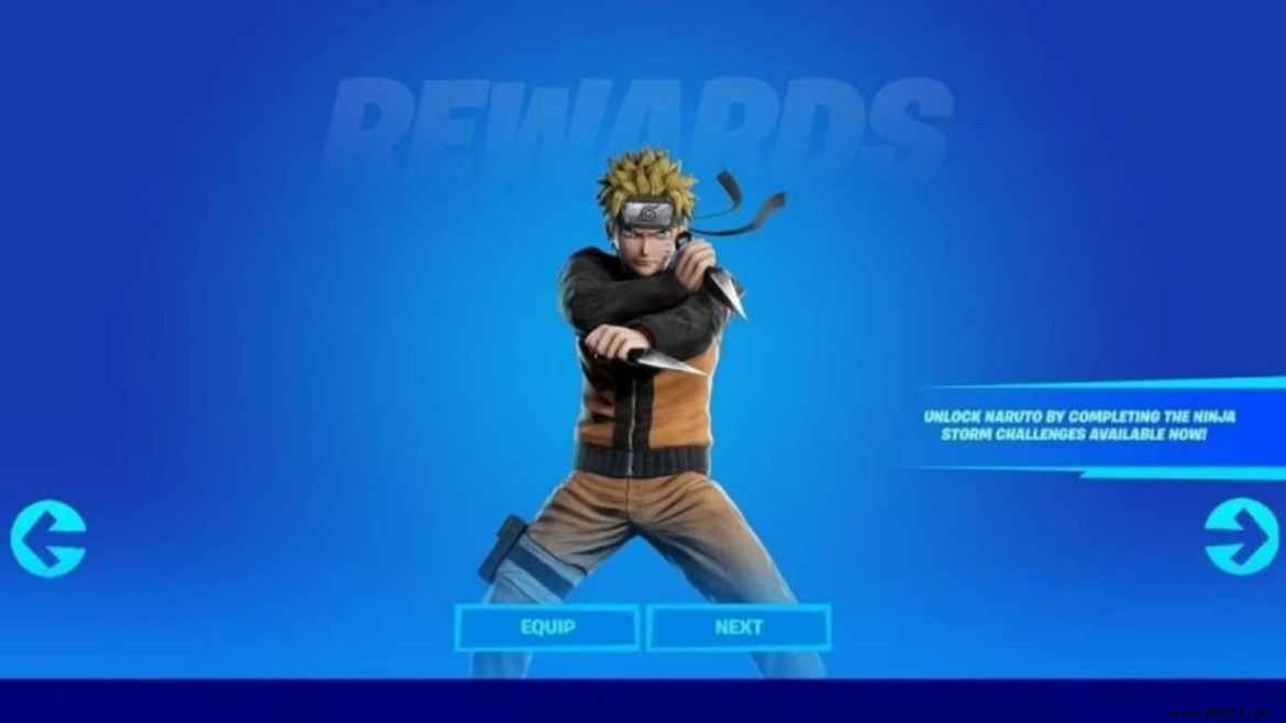 Fortnite Naruto collaboration:release date of the iconic crossover 