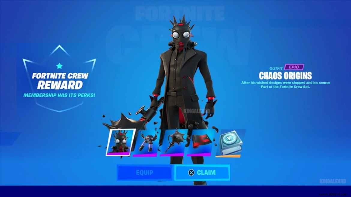 How to get the Fortnite Chaos Origins bundle:release date, price, and more 