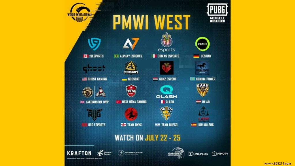 PUBG Mobile World Invitational 2021:Players will receive free permanent rewards in case of maximum audience 