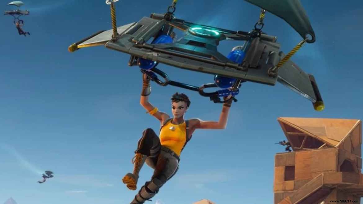 Fortnite Season 8 teaser shows Gliding with a gun, a never-before-seen feature 