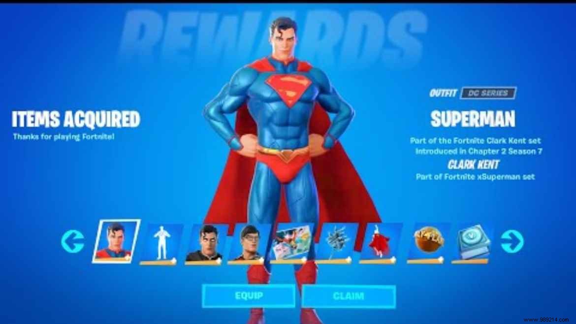 Fortnite Superman Skin in Season 7:Release date, price and more 