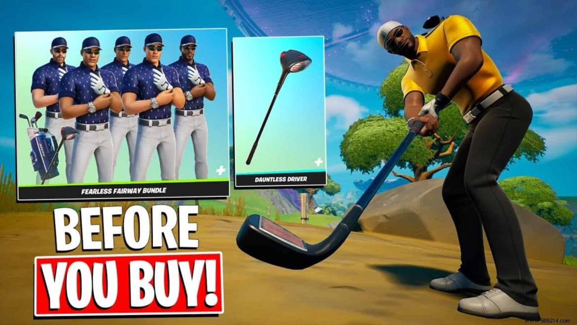 Fortnite Fearless Fairway Bundle:New Outfit Price and Other Details 