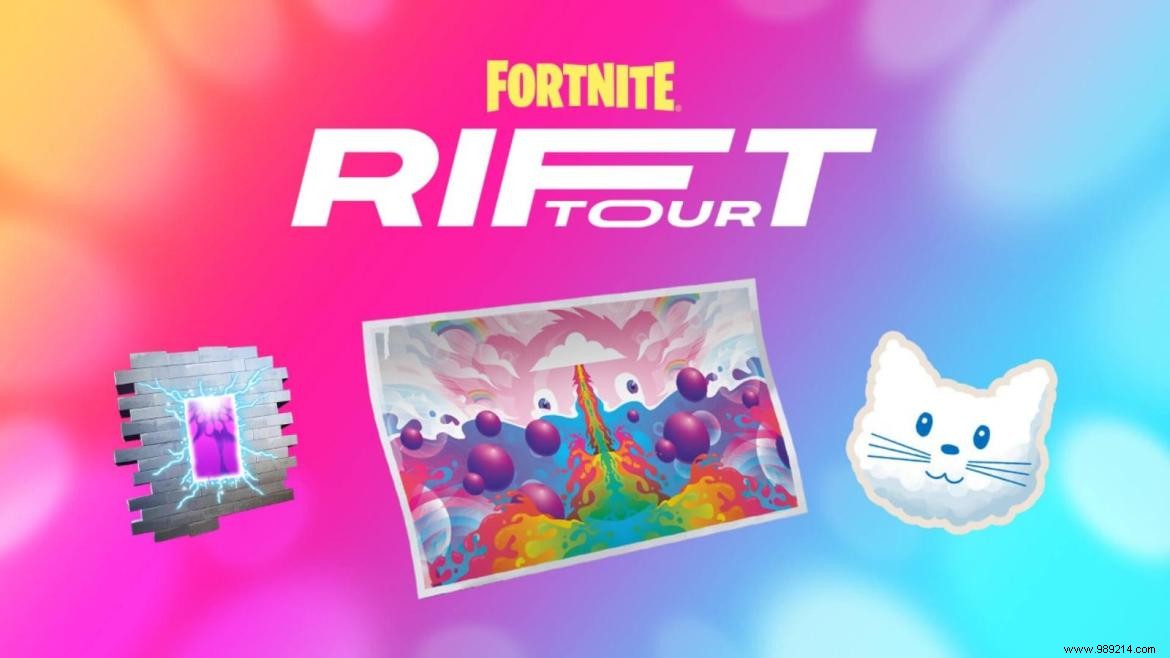 Rift Tour Fortnite:Ariana Grande concert, poster interaction and more 