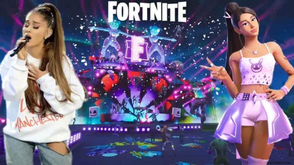 Fortnite Ariana Grande:skin, concert and everything we know so far 