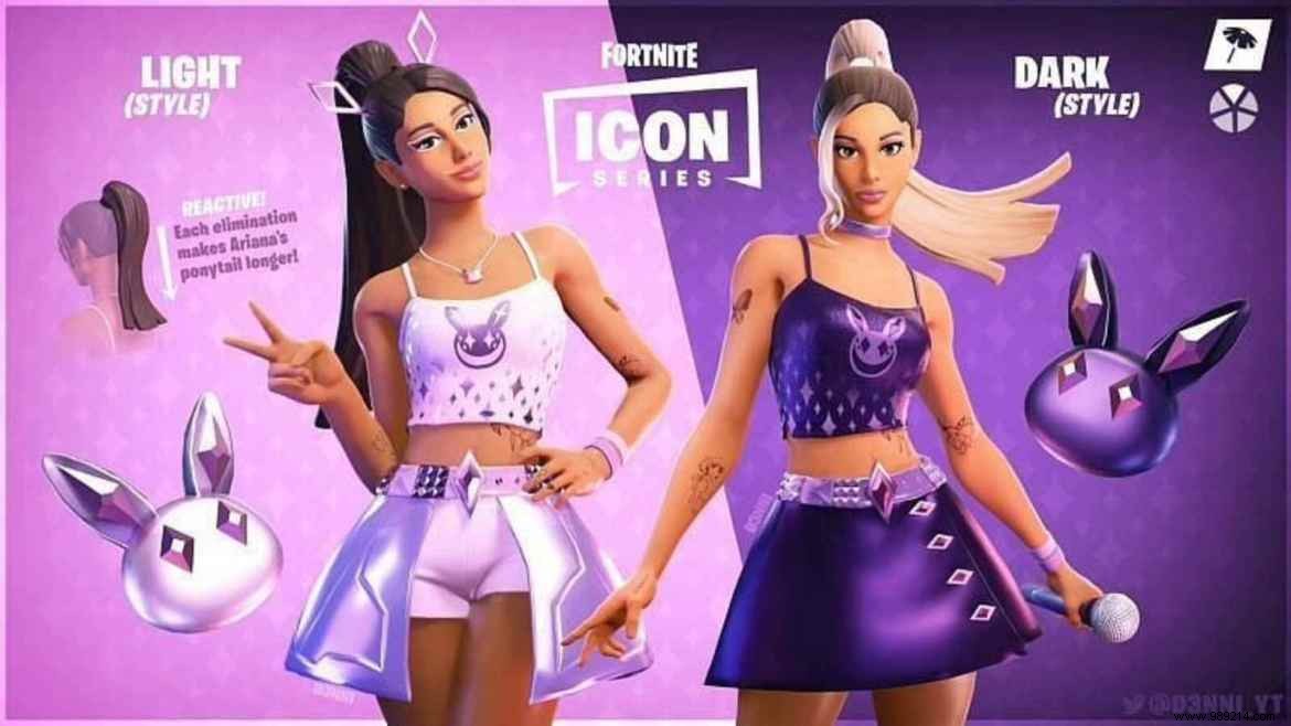 Fortnite Ariana Grande:skin, concert and everything we know so far 