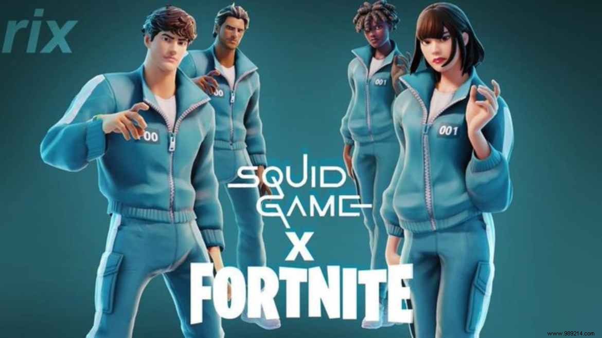 Fortnite X Squid Games:A fascinating world of Netflix in the battle royale 