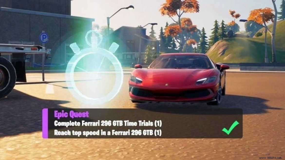 How to Complete the Fortnite Ferrari Time Trial Challenge in Season 7 