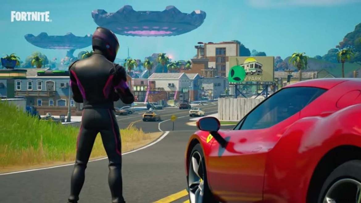How to Complete the Fortnite Ferrari Time Trial Challenge in Season 7 
