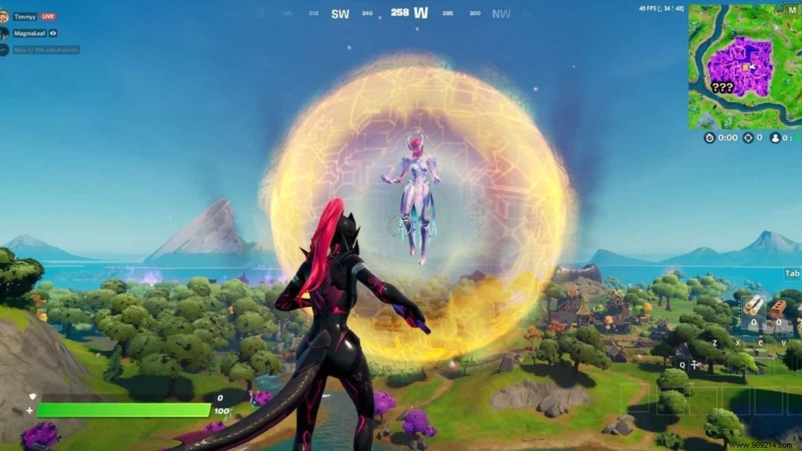 Fortnite Cube Town Corruption Spread:Cube Queen Most Likely To Destroy Season 8 Map 