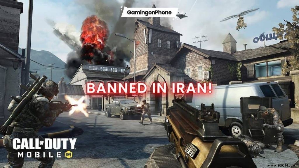 Ban on COD Mobile in Iran, players would be unable to access the game 