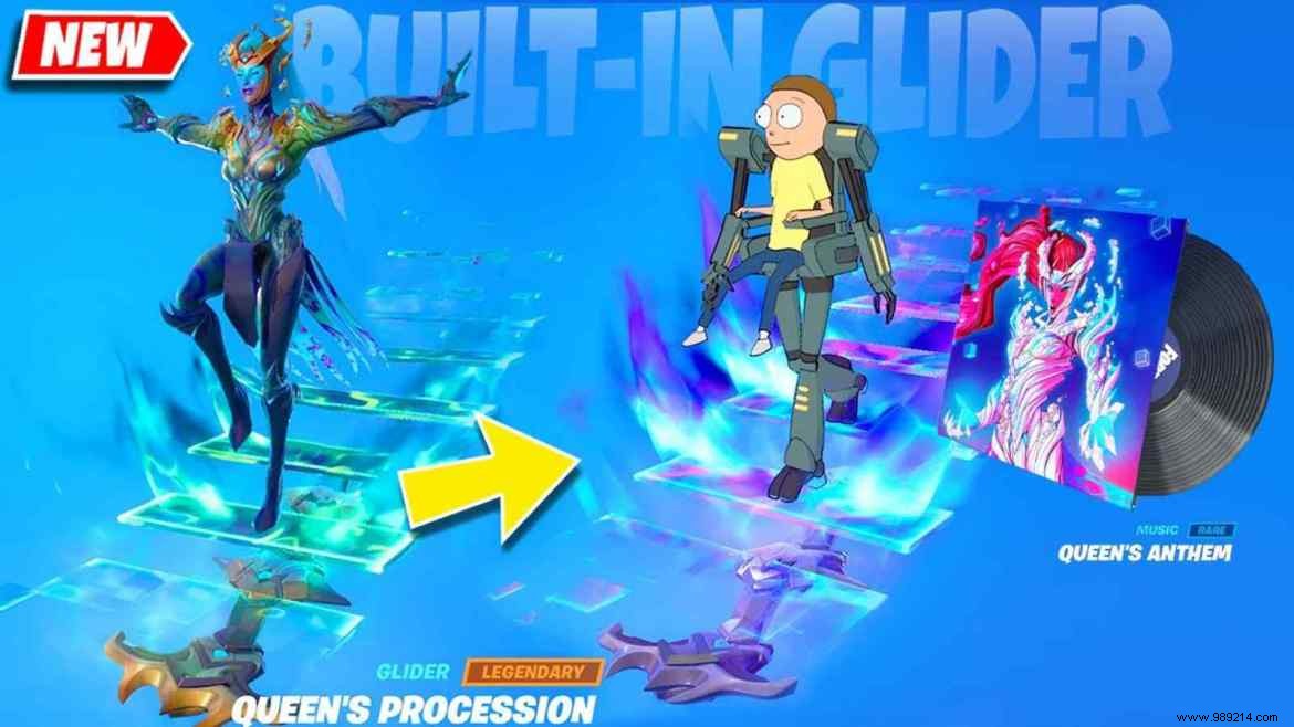 How to Unlock the Fortnite Cube Queen Glider in Season 8:Quests and Rewards 