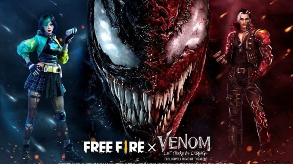 Free Fire x Venom 2 Collaboration:Release Date, Rewards &More Revealed 