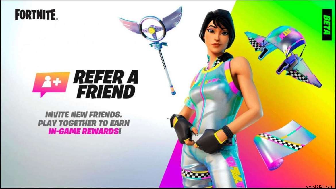 Fortnite Refer A Friend Redeem Code:Free Reward For The First 5 Million Players 