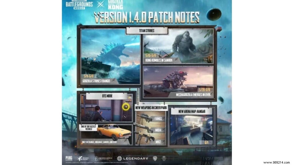 PUBG Mobile 1.4 Update Release Date, Size and Time 