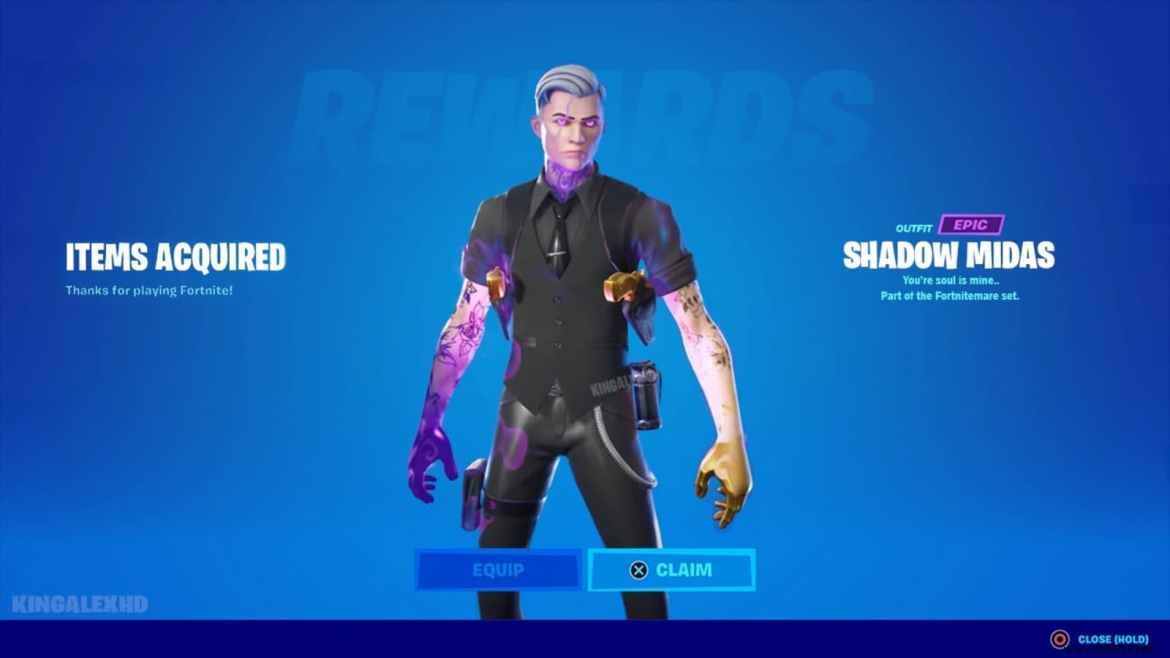 How to get a new Fortnite Shadow Midas skin in Season 8 