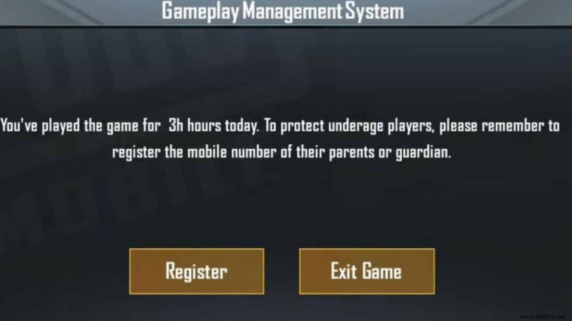 PUBG Mobile implements age restriction rules for those under 18:hours and money spent to watch 