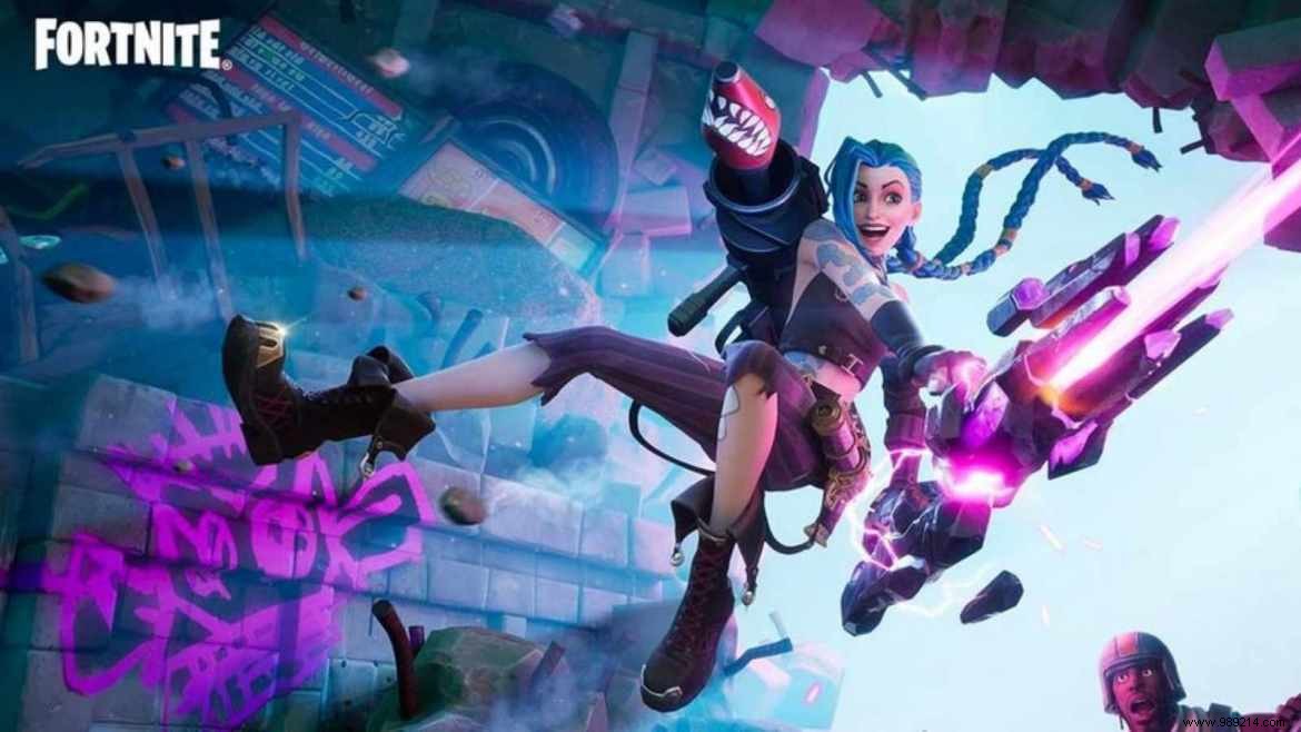 How to Get Fortnite Arcane Jinx Skin for Free in Chapter 2 Season 8 Using Redeem Codes 