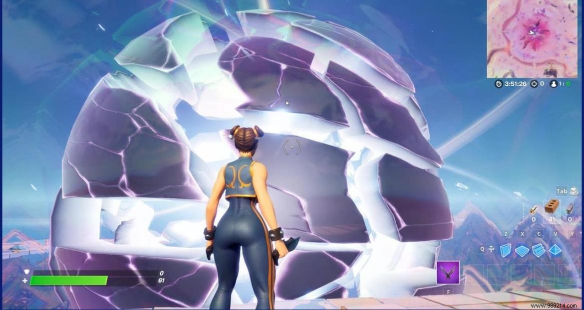 Fortnite Zero Point could explode under Cube Town in Season 8 