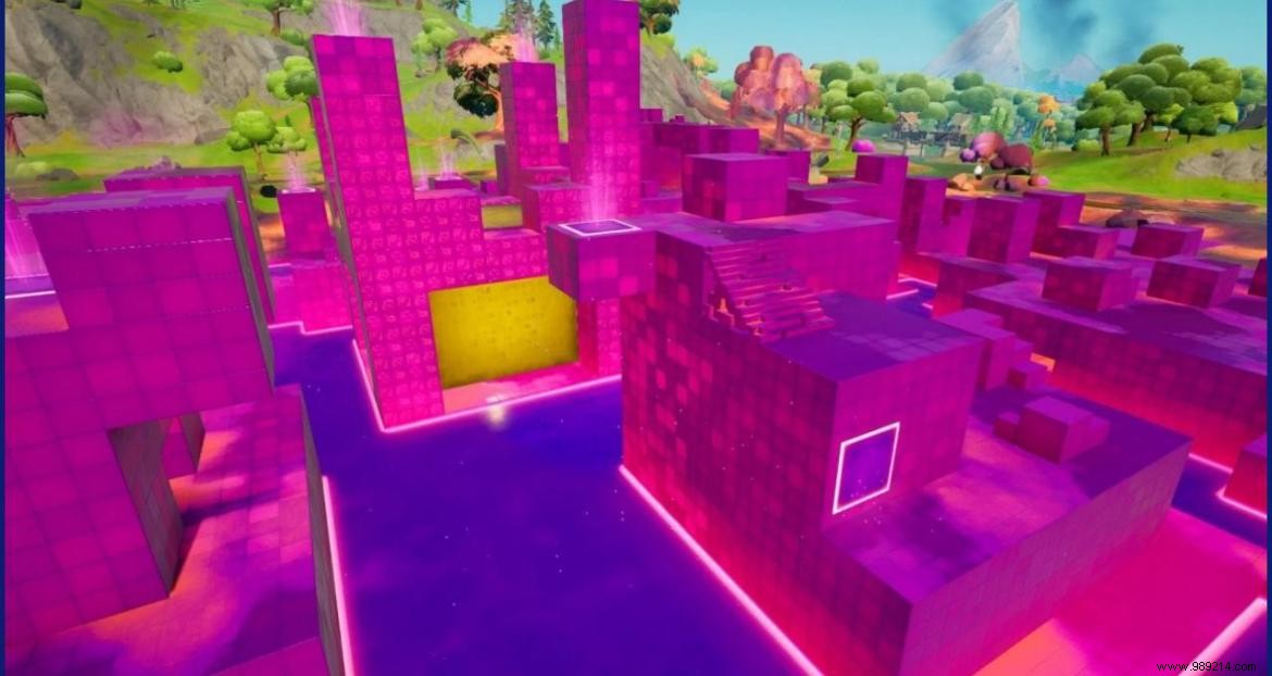 Fortnite Zero Point could explode under Cube Town in Season 8 