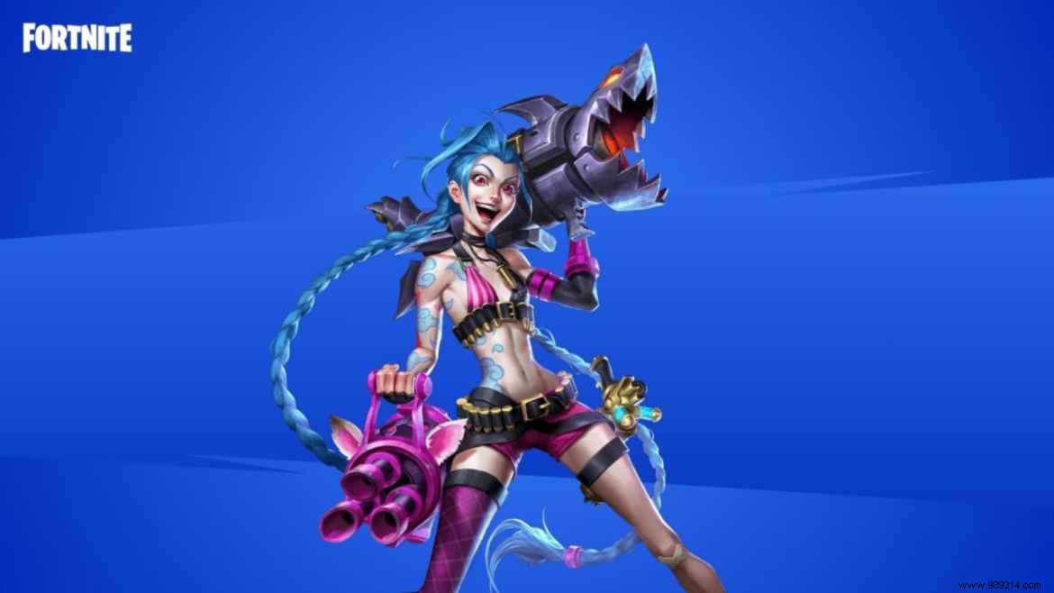 League of Legends Jinx is coming to Fortnite Season 8 