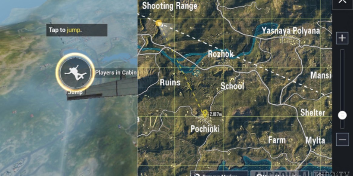 Why Rozhok is the preferred choice to land in PUBG Mobile? 