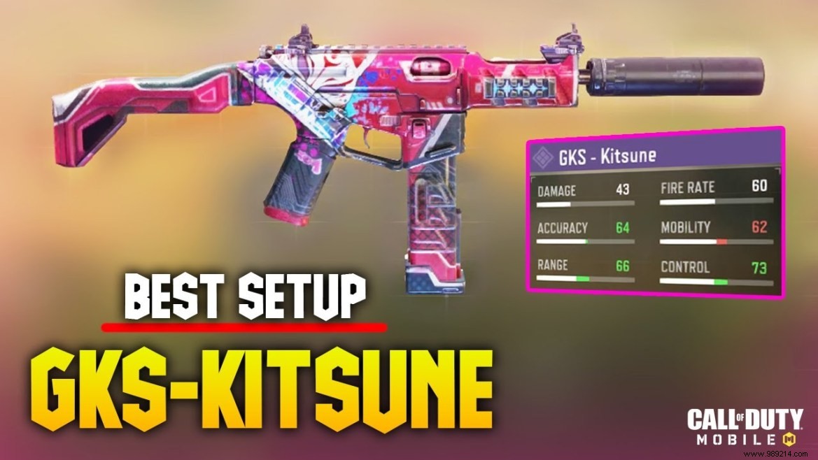 GKS Kitsune Camo in COD Mobile:Everything You Need to Know 