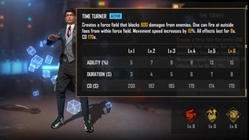 Know why Chrono is still a powerful character in Free Fire after the OB30 nerf 