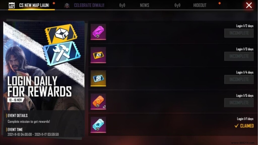 How to get Free Custom Room cards in Free Fire? 