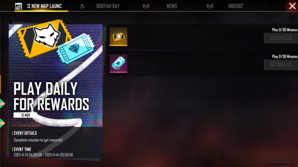 How to get a Free Pet Rumble Room card in Free Fire? 