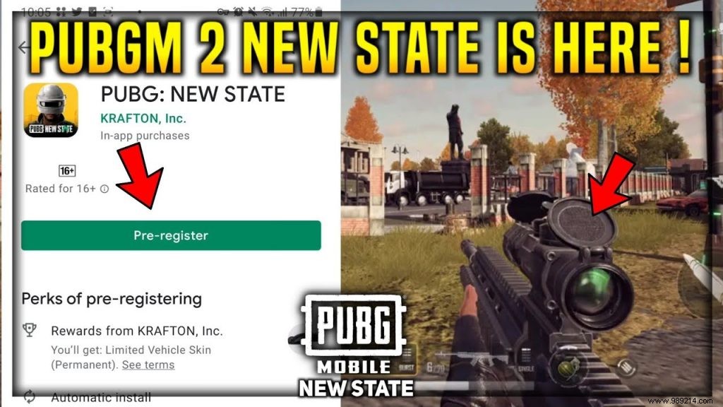 Guide:How to pre-register PUBG Mobile New State? 