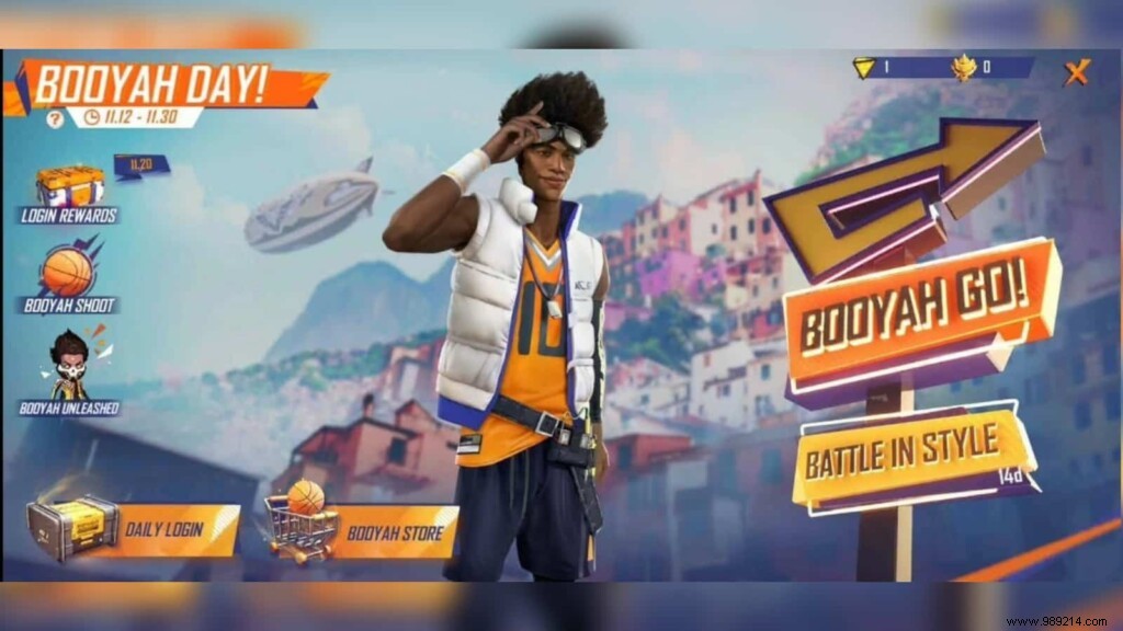 Free Fire Booyah Day 2021 Peak Day, Rewards, Missions, Free Character etc. 