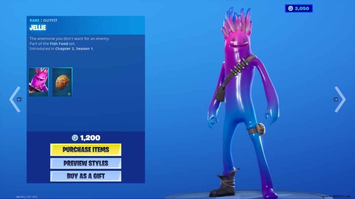 Fortnite Jellie Skin in the Item Shop:How to get it in Season 7 