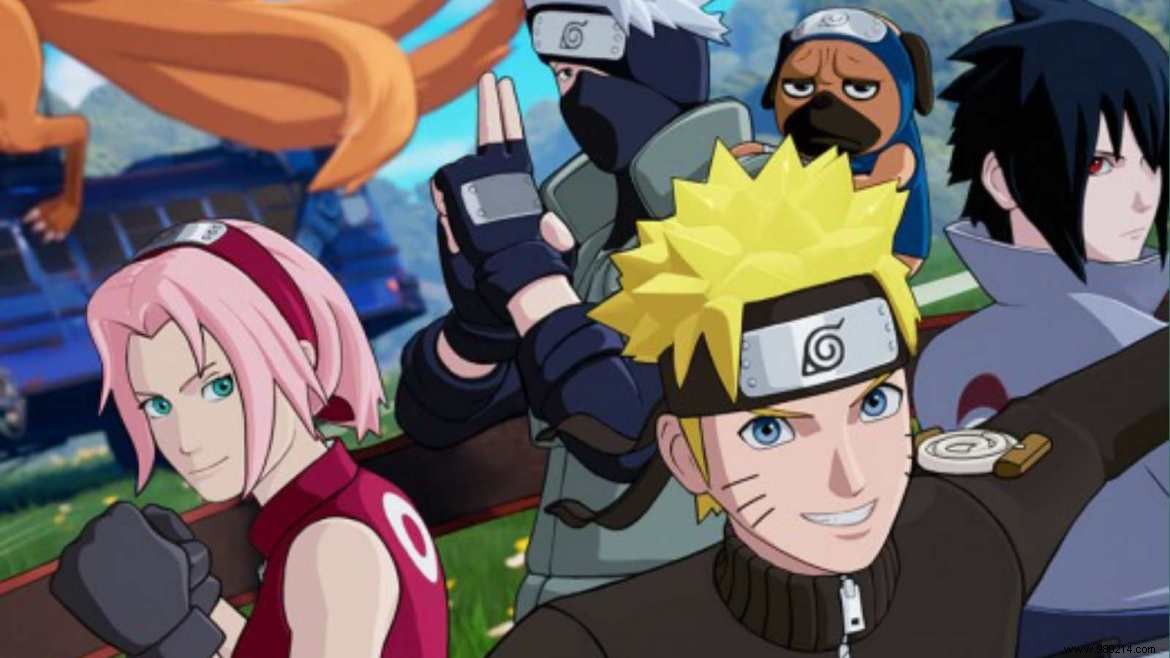 Fortnite Naruto and Team 7 Skin Packs in Season 8 