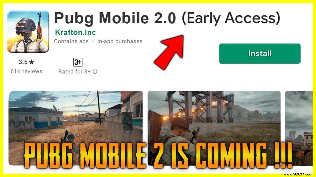PUBG Mobile 2 release date:new map, updates and more 