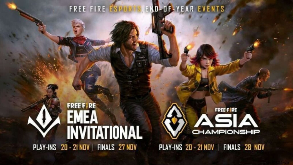 Top 3 teams to watch at the 2021 Free Fire EMEA Invitational 