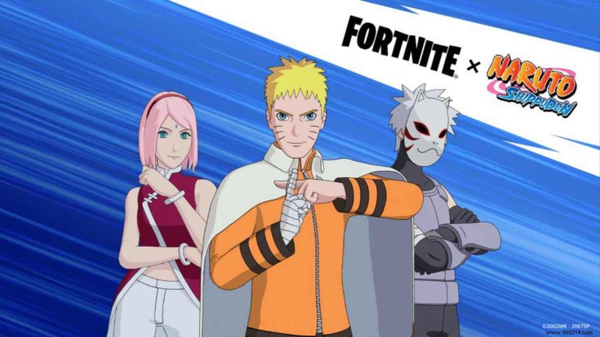 Fortnite Naruto Bundle Expanded in Item Shop by Epic Games 