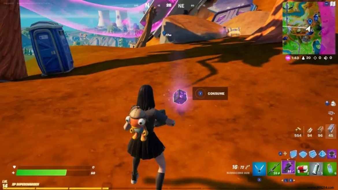 Fortnite Shadow Stone location in Season 8 for quests 