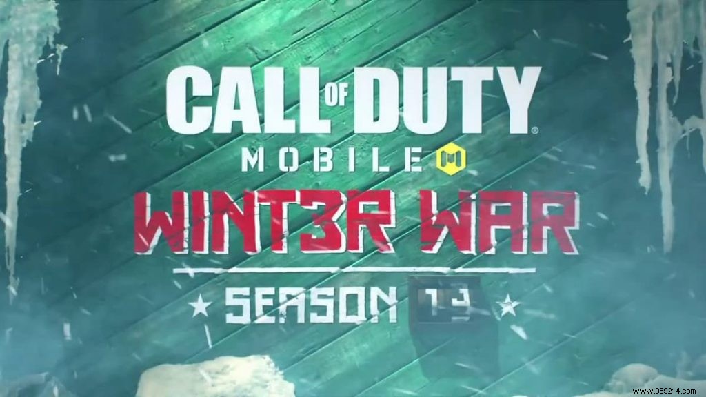 Call Of Duty Mobile SEASON 13 END DATE AND TIME 