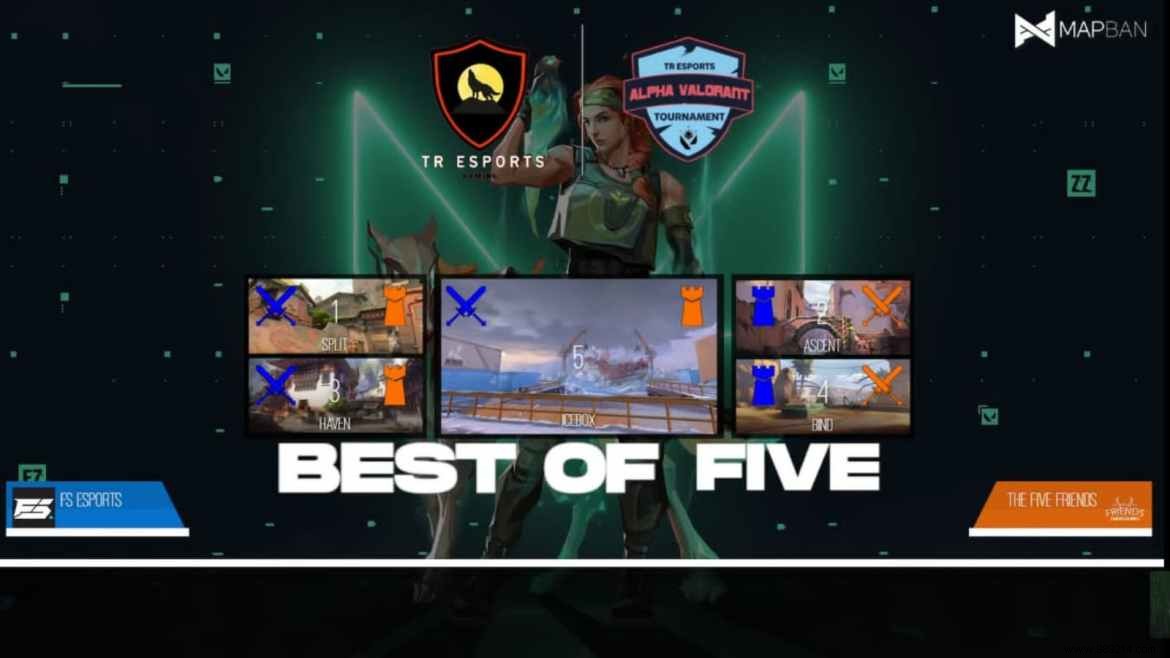 TR Alpha Valorant Tournament Grand Finals:FS Esports vs TFF Results 