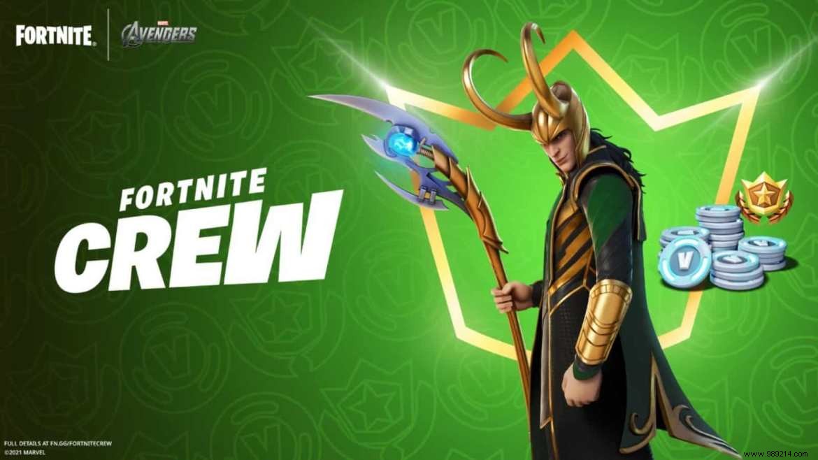 How to get the new Fortnite Loki skin in Crew Pack:Season 7 