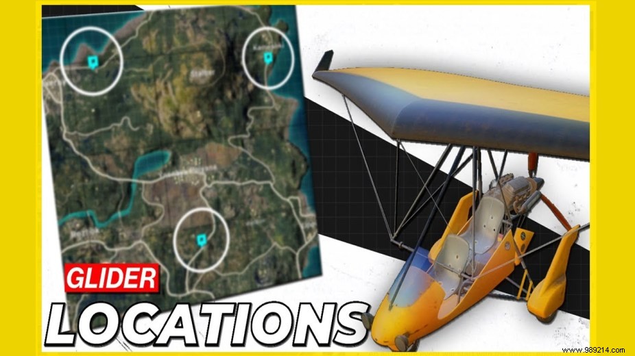 New motor glider in PUBG Mobile:where to find it? 