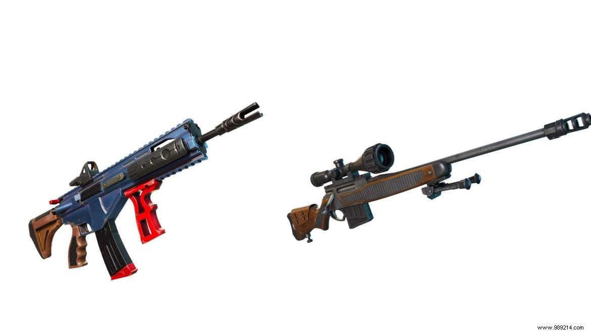 Fortnite New Weapons in Chapter 3 Season 1:All Weapons List 