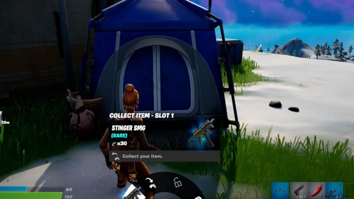 How to easily use a tent in Fortnite Chapter 3 Season 1 
