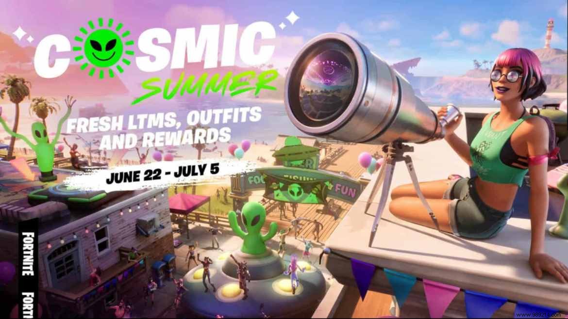 Fortnite Cosmic Summer:new event, rewards and more 