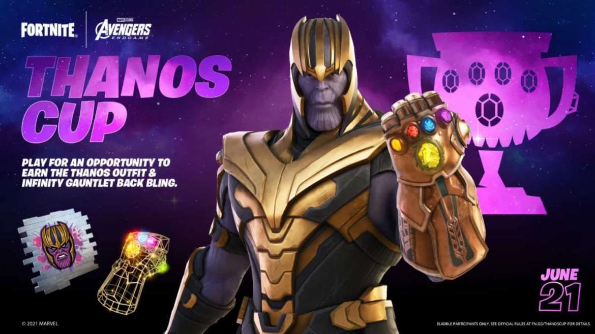 Fortnite Thanos Cup on June 21:official rules, schedule and other details 